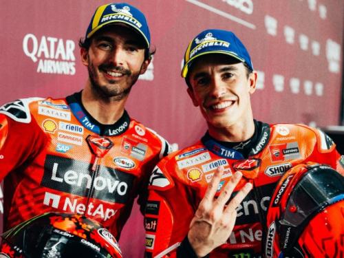 Kalah Saing, Francesco Bagnaia Pede Hentikan Dominasi Marc Marquez di MotoGP Spanyol 2025