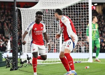 Hasil Arsenal Vs Fulham: Saka Cetak Gol, Meriam London Menang 2-1