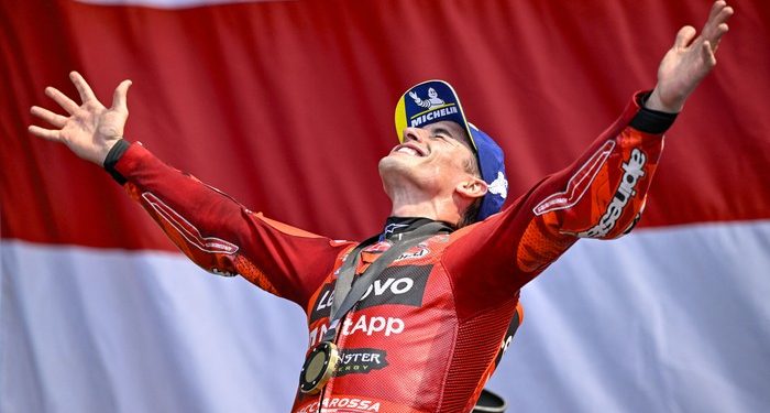 Ducati Pede, Marc Marquez Bisa Juara Dunia MotoGP 2025