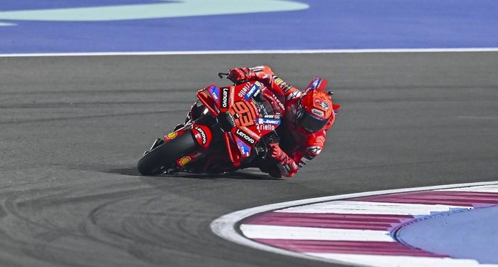 Hasil MotoGP Qatar: Motor Sempat Ditabrak, Marc Marquez Juara