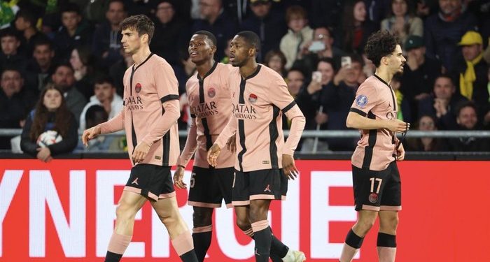 Nantes Vs PSG Tuntas 1-1