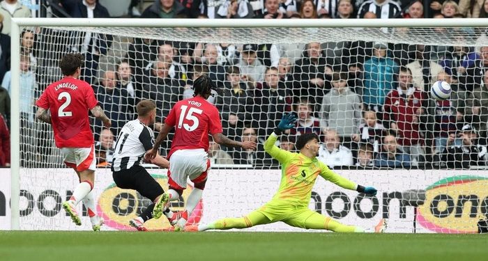 Hasil Newcastle vs Manchester United: Skor 4-1