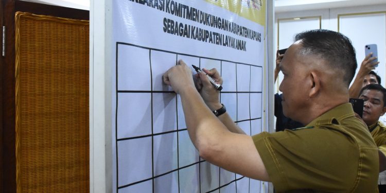 Septedy Tegaskan Pemkab Kapuas Terus Berkomitmen Wujudkan KLA