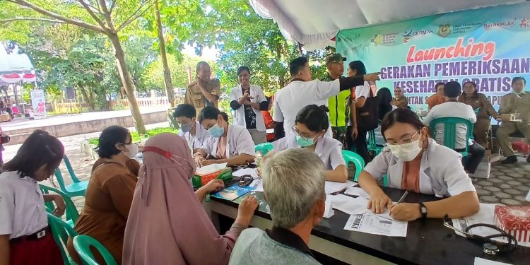 Pemkab Kapuas Luncurkan Gerakan Pemeriksaan Kesehatan Gratis