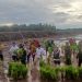 Tanam Perdana Cetak Sawah Rakyat Dimulai di Kapuas