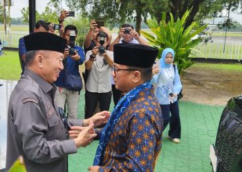 H Muhidin Sambut Kedatangan Menteri Desa dan PDT