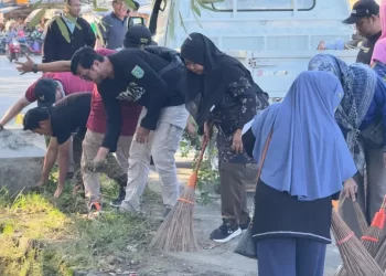 Bergiliran Tiap Sepekan, Pemkab Tanbu Gelar Aksi Bersih-Bersih Sampah