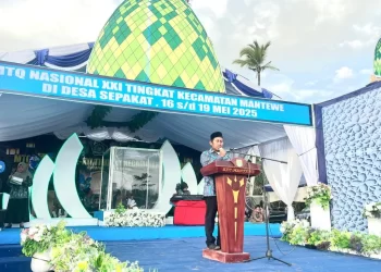 Resmi Dibuka, 291 Peserta Ikuti MTQ XXI Tingkat Kecamatan Mentewe