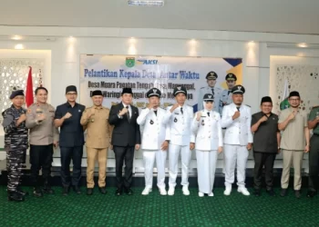 Lantik 4 Kades Antar Waktu, Ini Pesan Bupati Andi Rudi Latif