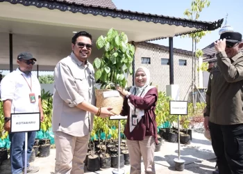 Dukung Ketahanan Pangan, Tanbu Terima 500 Bibit Tanaman dari Kemenhut