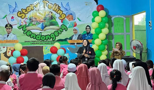 Perkuat Karakter Anak Sejak Dini, Pemkab Tanbu Gelar Storytelling