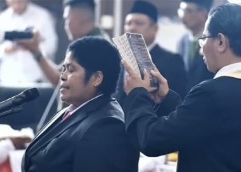 Resmi Dilantik, Monika Dahu Jadi PAW Anggota DPRD Kotabaru Periode 2024-2029