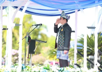 Peringatan Hardiknas 2025 di Tanbu, Peserta Tampil dengan Pakaian Adat Nusantara