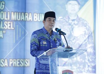 Bupati Tanbu Apresiasi Ground Breaking Markas Unit Patroli Ditpolairud Polda Kalsel