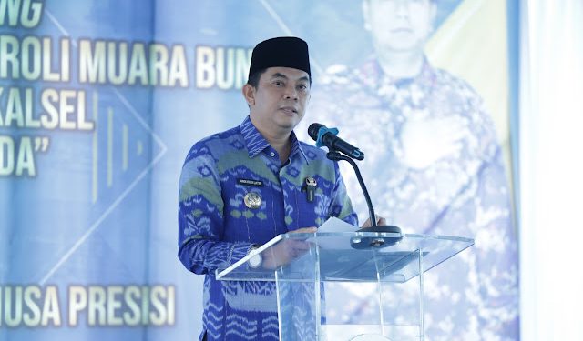 Bupati Tanbu Apresiasi Ground Breaking Markas Unit Patroli Ditpolairud Polda Kalsel