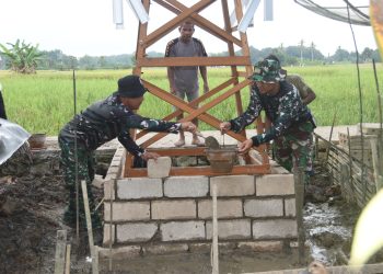 TMMD ke-124 HST Fokus Air Bersih, Pengerjaan Sumur Bor Capai Tahap Signifikan