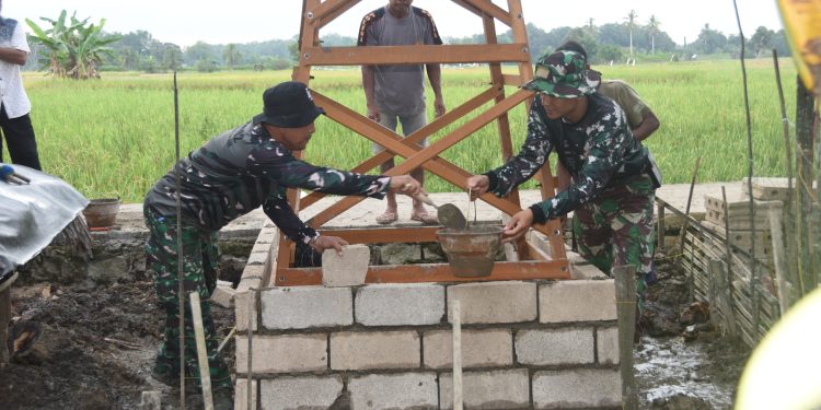 TMMD ke-124 HST Fokus Air Bersih, Pengerjaan Sumur Bor Capai Tahap Signifikan
