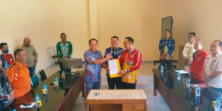 Serah Terima Jabatan Kepala Pelaksana BPBD Kapuas