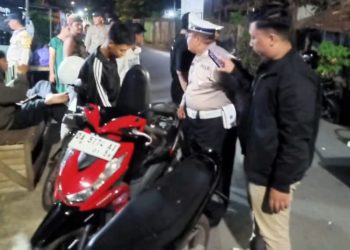 Jajaran Polsek Banjarmasin Selatan Tingkatkan Patroli