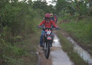 Bupati Kapuas Tinjau Kondisi Jalan di Kecamatan Basarang dan Selat