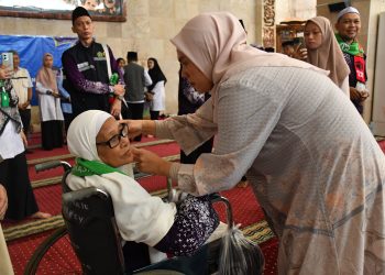 416 Jemaah Calon Haji Kloter Pertama Resmi Dilepas