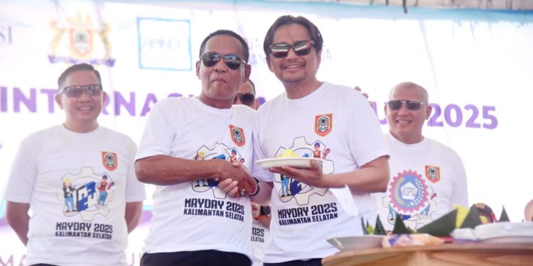 Wagub Hasnuryadi Tegaskan Pemprov Komitmen Dukung Perjuangan Buruh Banua