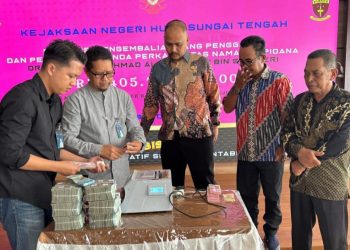 Kejari HST Eksekusi Terpidana Korupsi, Sita dan Kembalikan Uang Negara Ratusan Juta Rupiah