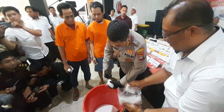 1,2 Kilogram Sabu dan Ratusan Butir Ekstasi Dimusnahkan