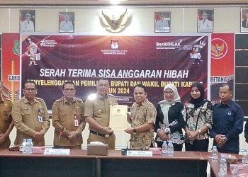 KPU Kapuas Kembalikan Rp844 Juta Sisa Dana Hibah