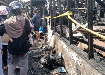 Kebakaran di Antasan Kecil Timur, Khadijah Tak Sempat Selamatkan Motor Kesayangannya