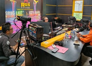 BPBD Kotabaru Edukasi Masyarakat Melalui Podcast Radio Gema Saijaan