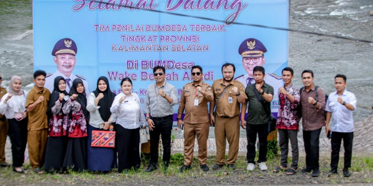 Bumdes Wake Berkah Abadi Curi Perhatian Tim Penilai Tingkat Provinsi Kalsel