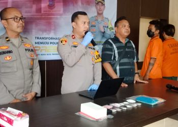 Pengantar Narkoba Lintas Kabupaten Diciduk, Polisi Temukan 60,68 Gram Sabu dan 40 Butir Ineks