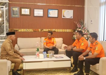 Bupati Kotabaru Terima Kunjungan Silaturahmi Basarnas Kalsel