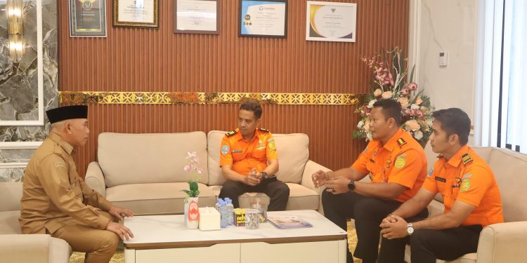 Bupati Kotabaru Terima Kunjungan Silaturahmi Basarnas Kalsel