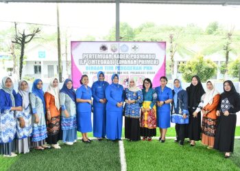 Agenda Posling, Ketua PKK Kotabaru Kunjungi Posyandu Todak