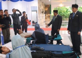 Gandeng Perusahaan Swasta, Pemkab Tanbu Gelar Donor Darah