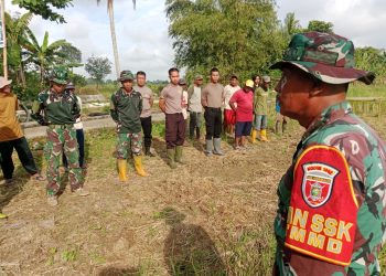 Satgas TMMD Gelar Apel Pagi Sebelum Bekerja