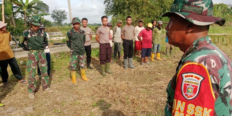 Satgas TMMD Gelar Apel Pagi Sebelum Bekerja