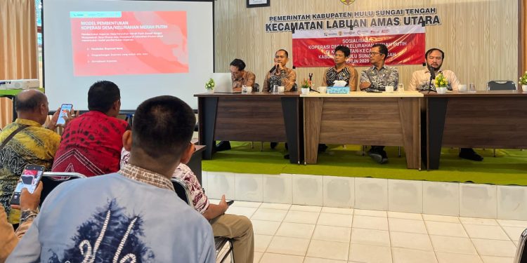 Pemkab HST Gencar Sosialisasikan Koperasi Merah Putih