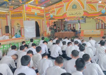 Dandim HST Sosialisasikan Rekrutmen TNI-AD Gratis di Ponpes Modern Darul Istiqomah