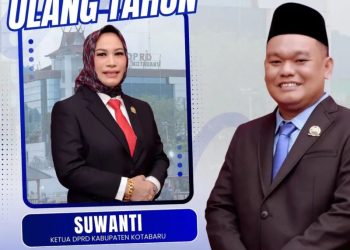 Awaludin Sampaikan Ucapan Selamat Ulang Tahun kepada Suwanti