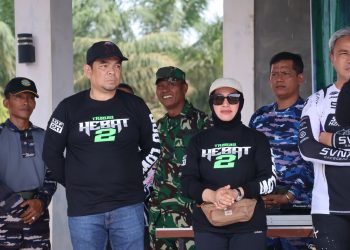 Ribuan Rider Meriahkan Trabas Hebat 2, Ketua DPRD Kotabaru Berikan Apresiasi