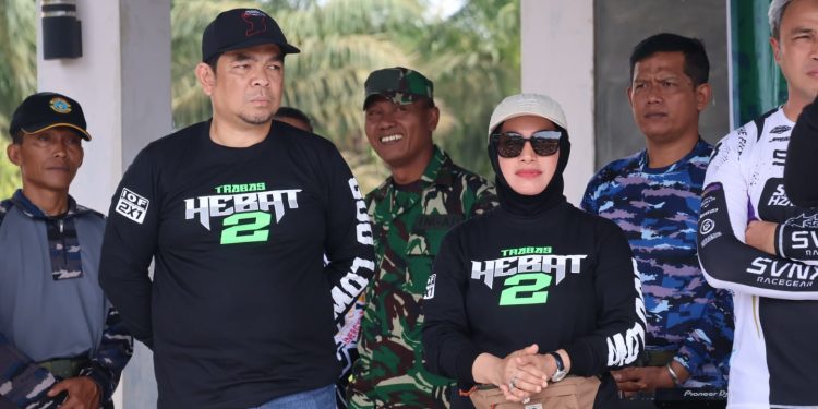 Ribuan Rider Meriahkan Trabas Hebat 2, Ketua DPRD Kotabaru Berikan Apresiasi