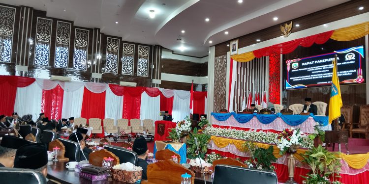 Rapat Paripurna DPRD Kotabaru, Semua Fraksi Setuju DOB Kambatang Lima