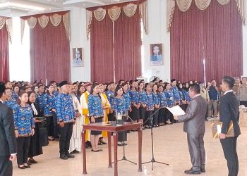 605 PPPK Pemkab Kapuas Dilantik, 251 CPNS Terima SK