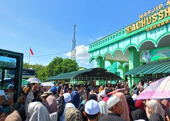 Ini Pesan Bupati Samsul Rizal Saat Melepas Rombongan Jemaah Haji HST