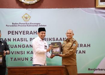 Bupati Kotabaru Terima LHP LKPD Tahun 2024 dari BPK RI