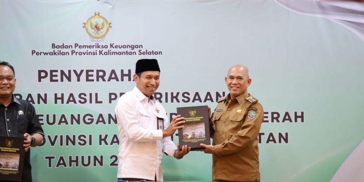 Bupati Kotabaru Terima LHP LKPD Tahun 2024 dari BPK RI
