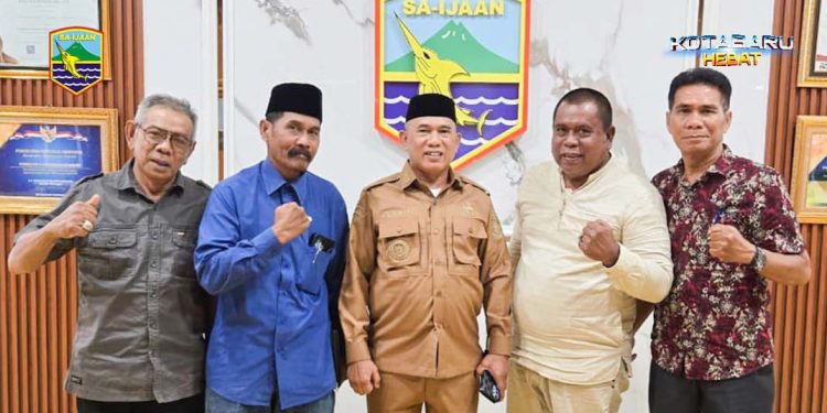 Tingkatkan Kesejahteraan Nelayan, Bupati Sambut Kunjungan HNSI Kotabaru
